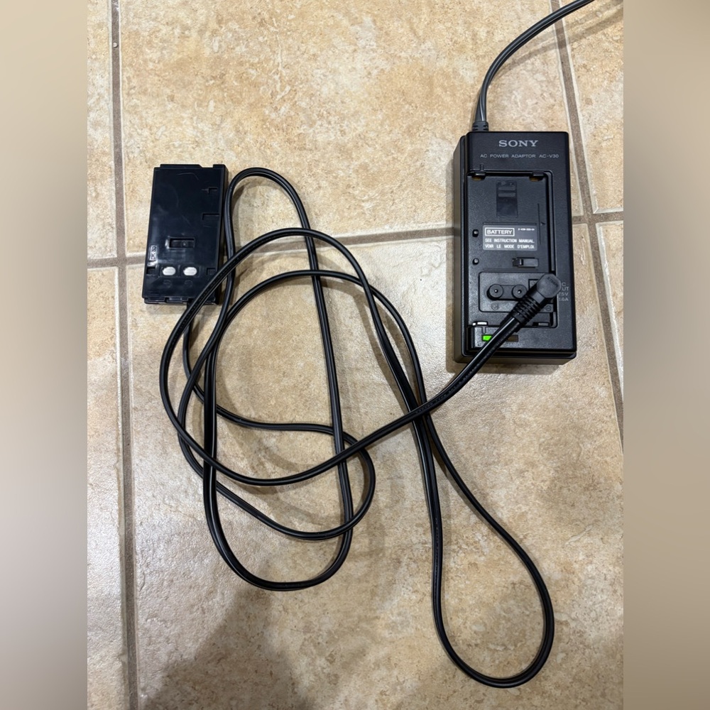 Sony DK-80 Battery Eliminator x2 DC Coupler Connectin Cable Adapter Charger Port - Picture 7 of 11